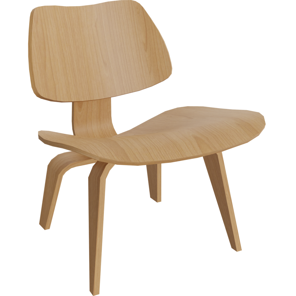 Free try out of Plywood Group LCW from Vitra in 3D, VR and AR